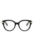 Bvlgari round-frame glasses - Black