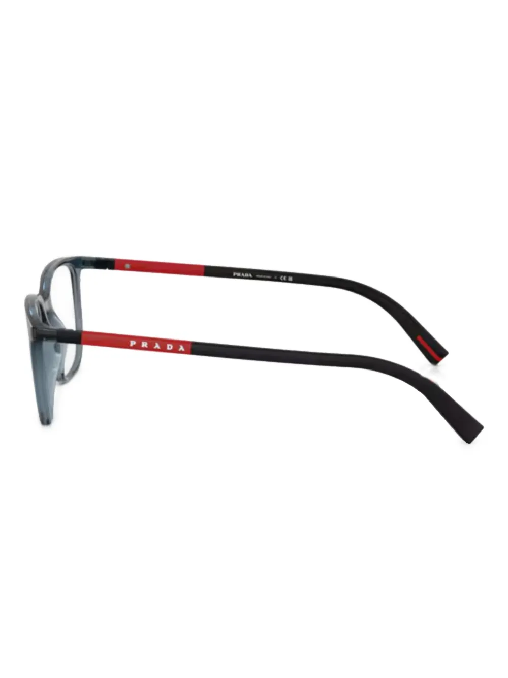 Prada Linea Rossa square-frame glasses - Grijs