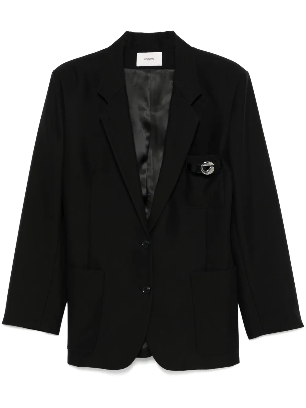 belted-pocket blazer