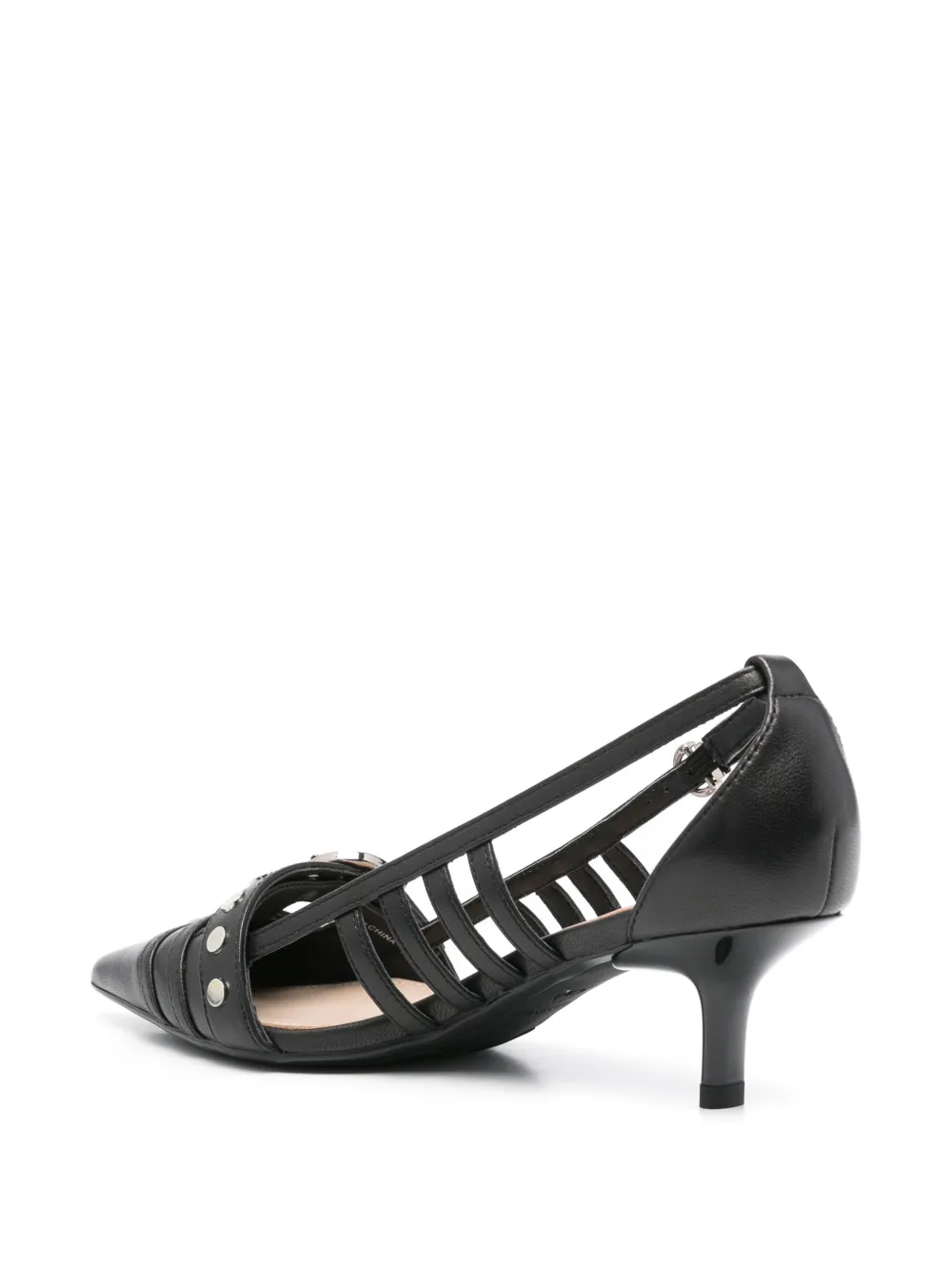 PINKO 55mm leather pumps Black