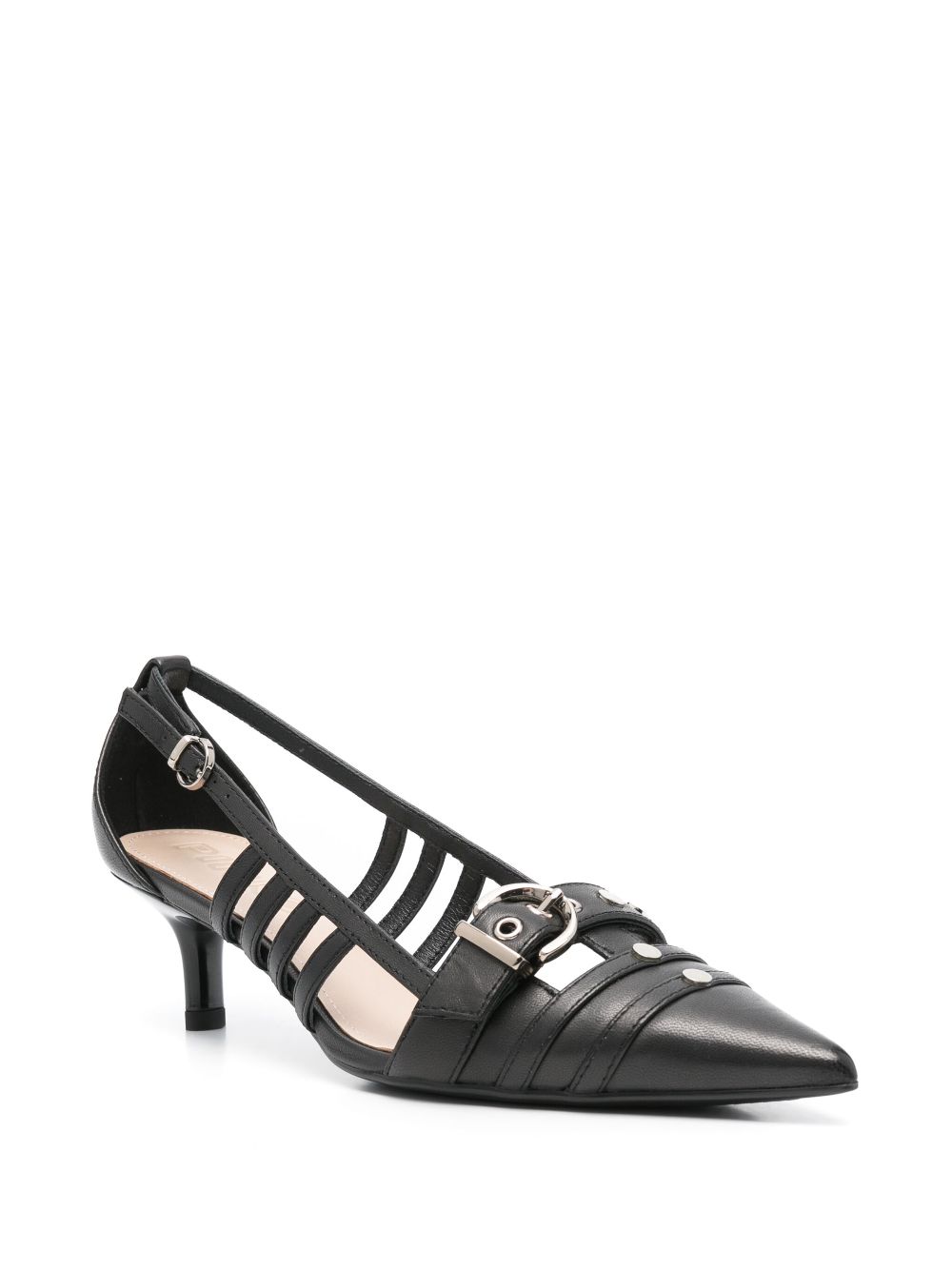 PINKO 55mm leather pumps - Black