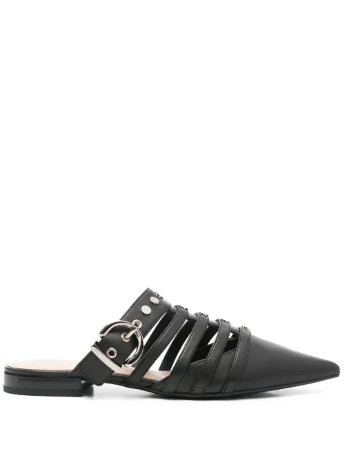 PINKO mules en cuir - Noir - PINKO - Modalova
