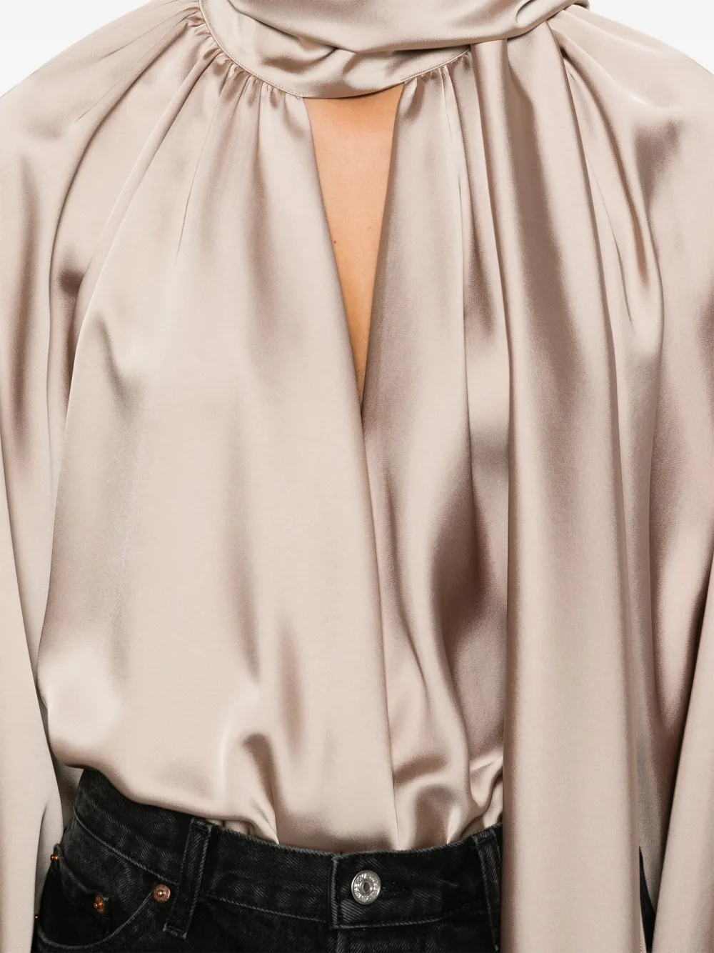 THE ANDAMANE Viola blouse Beige