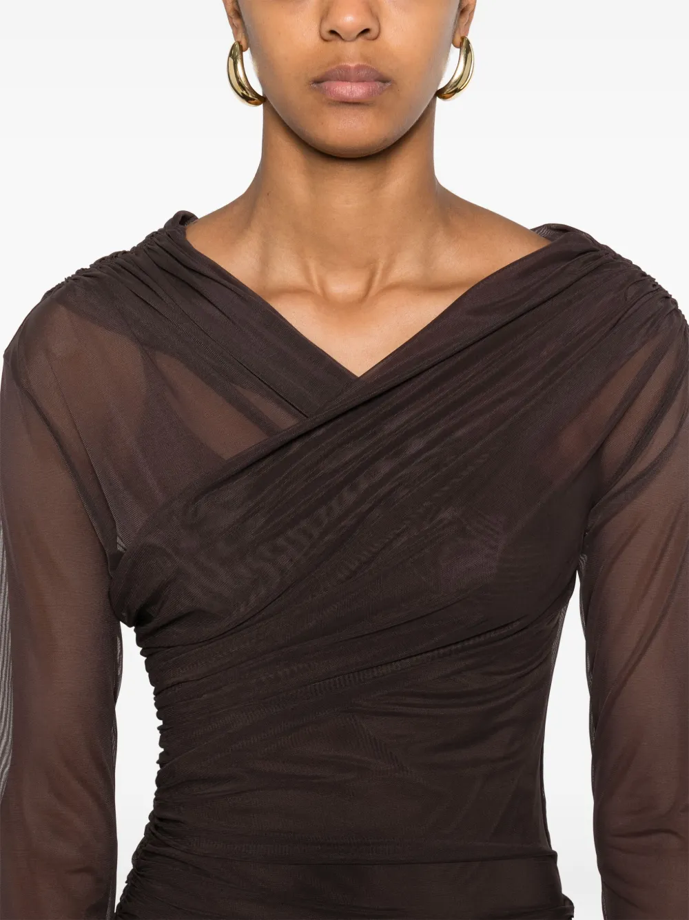 THE ANDAMANE Trixie top Bruin
