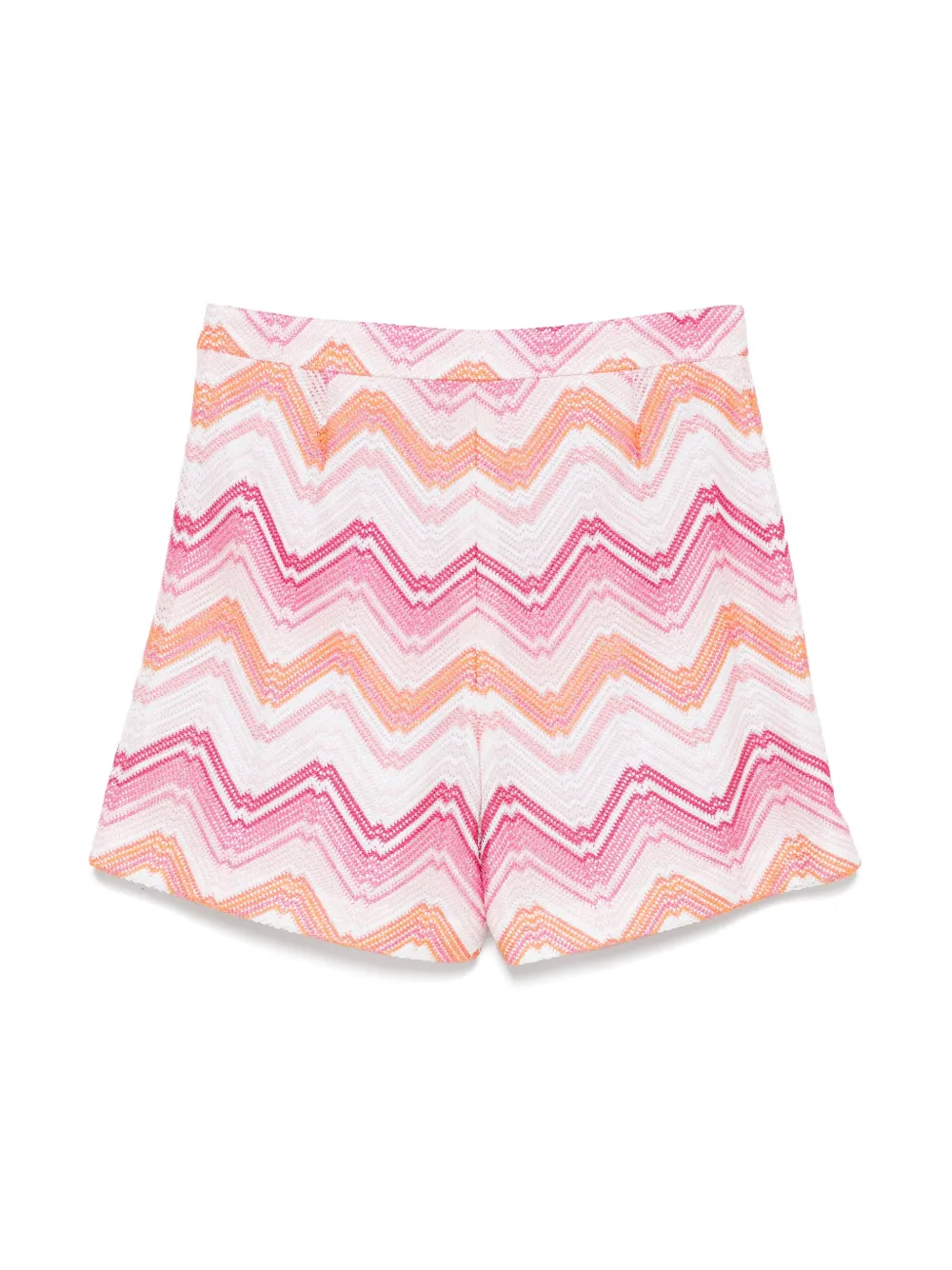 Missoni Kids Zigzag shorts - Wit
