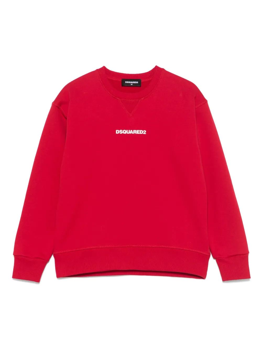 DSQUARED2 KIDS Sweater met logo-reliëf Rood