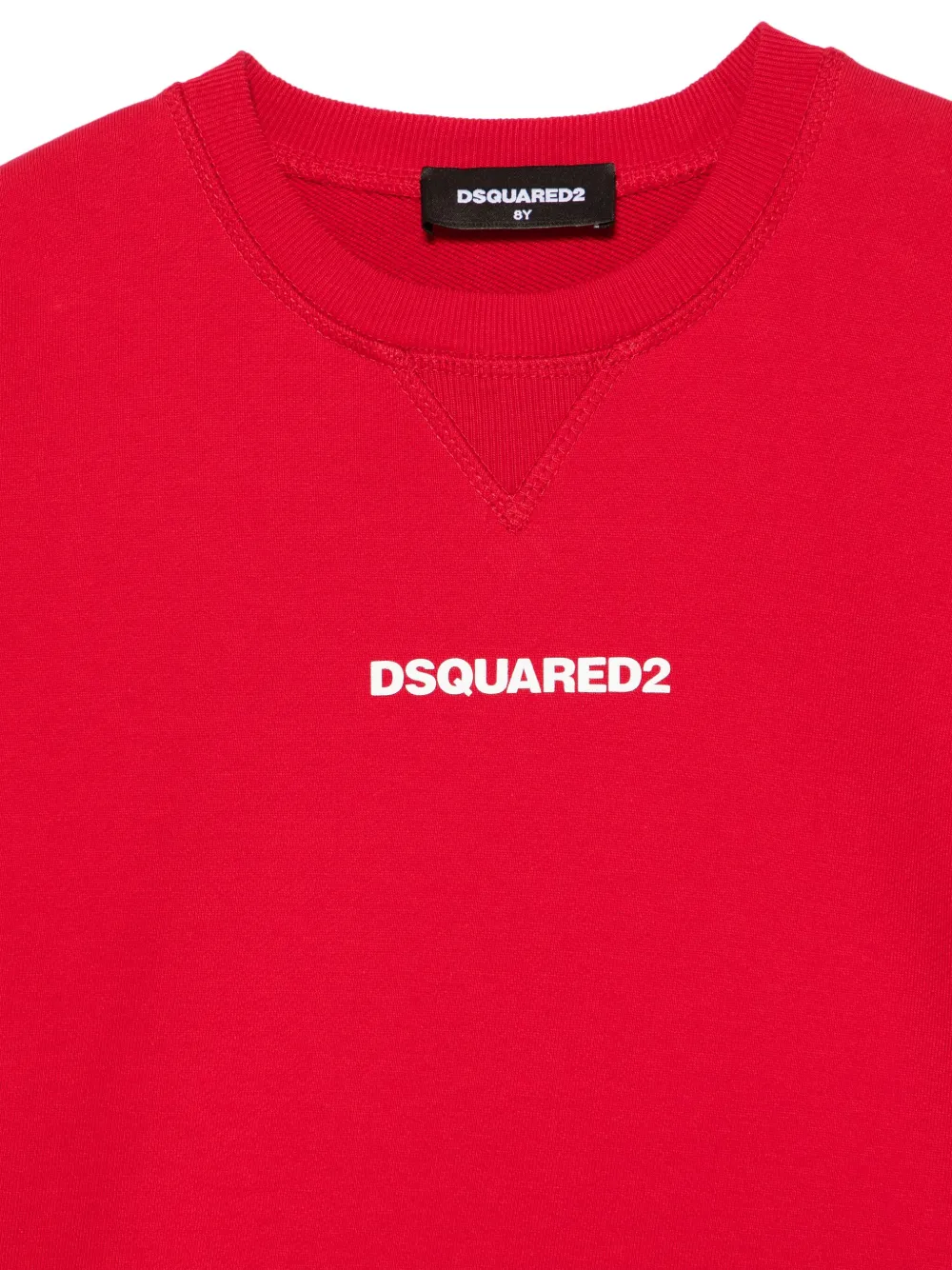 DSQUARED2 KIDS Sweater met logo-reliëf Rood