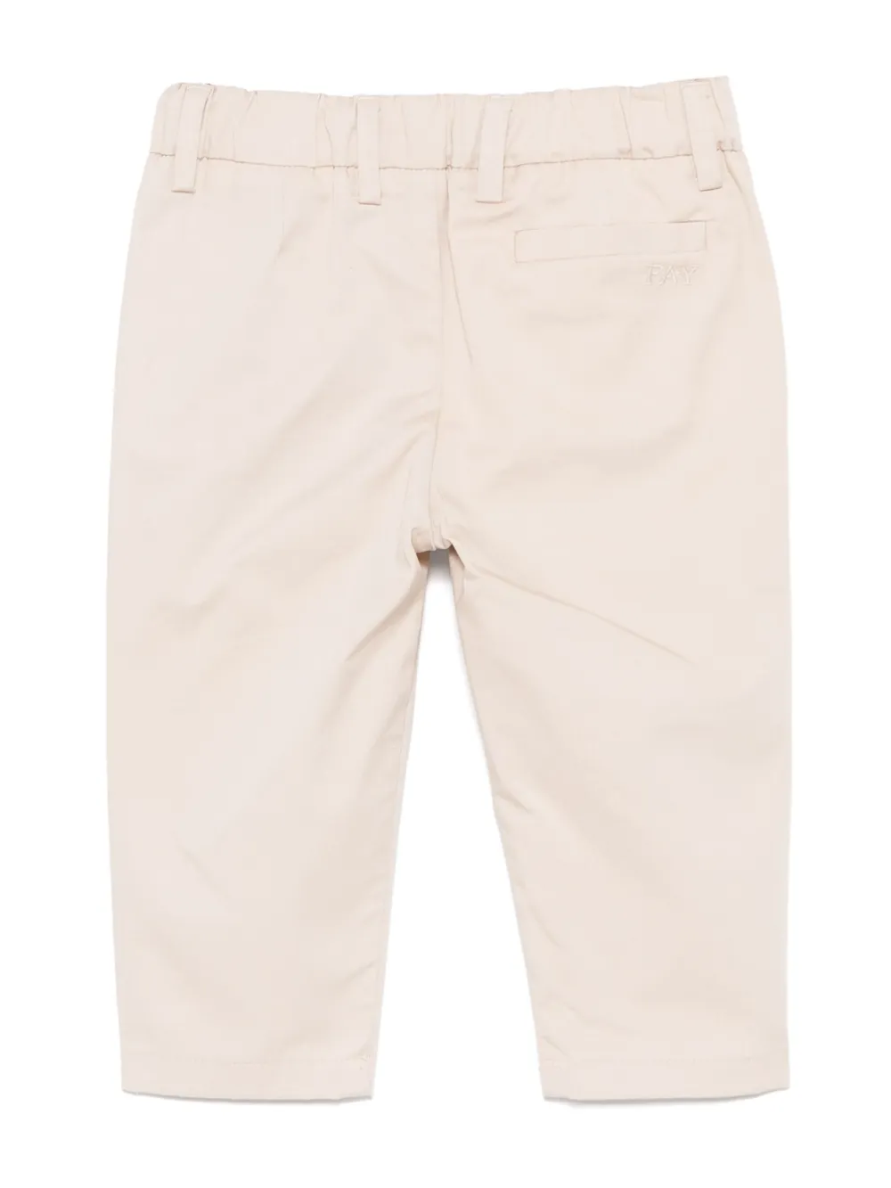 Fay Twill Chino Trousers In Neutrals