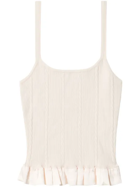 Claudie Pierlot camiseta con volantes