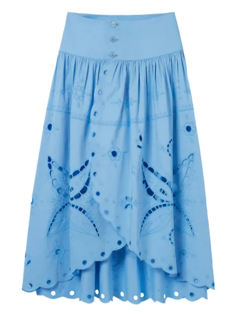 Claudie Pierlot camisa de algodón con aberturas