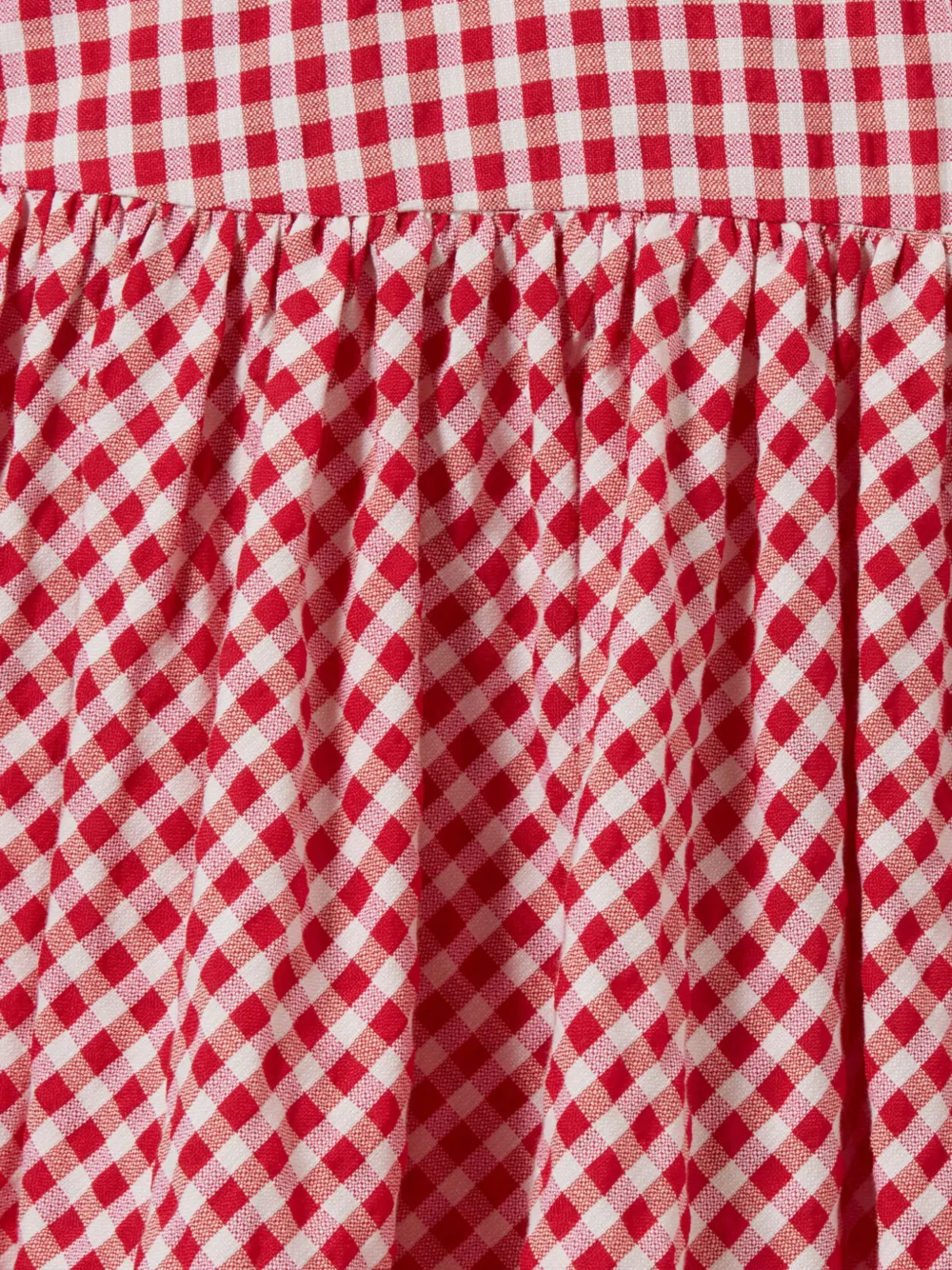 Claudie Pierlot Mini-rok met gingham ruit - Rood