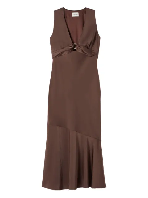 Claudie Pierlot sleeveless satin dress