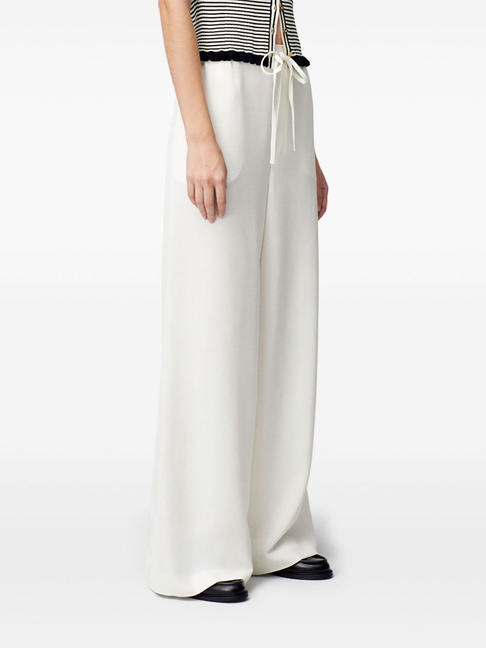 Claudie Pierlot wide-leg trousers - Wit