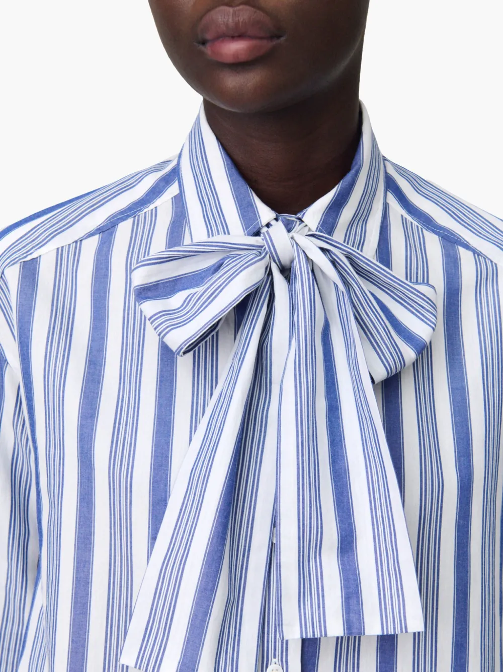 Claudie Pierlot Camicia a righe con fiocco | Image 6