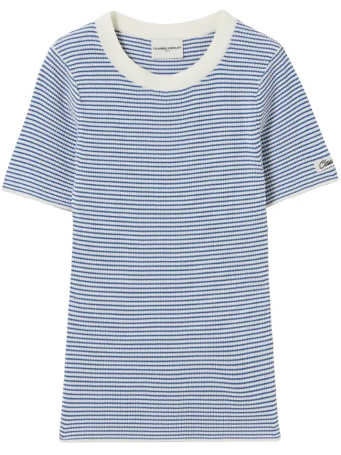 Claudie Pierlot تيشيرت مخطط