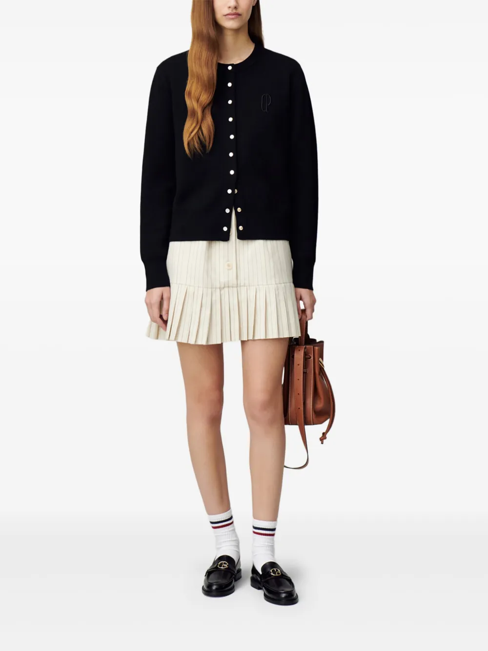 Claudie Pierlot button-up cardigan - Zwart