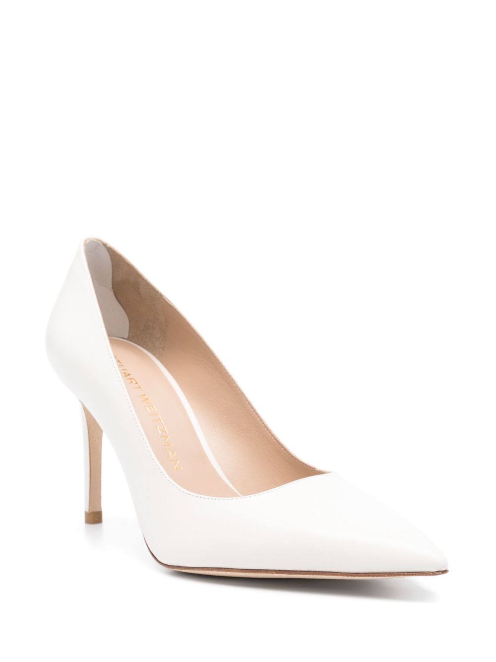 Stuart Weitzman 85mm Stuart Power pumps Beige