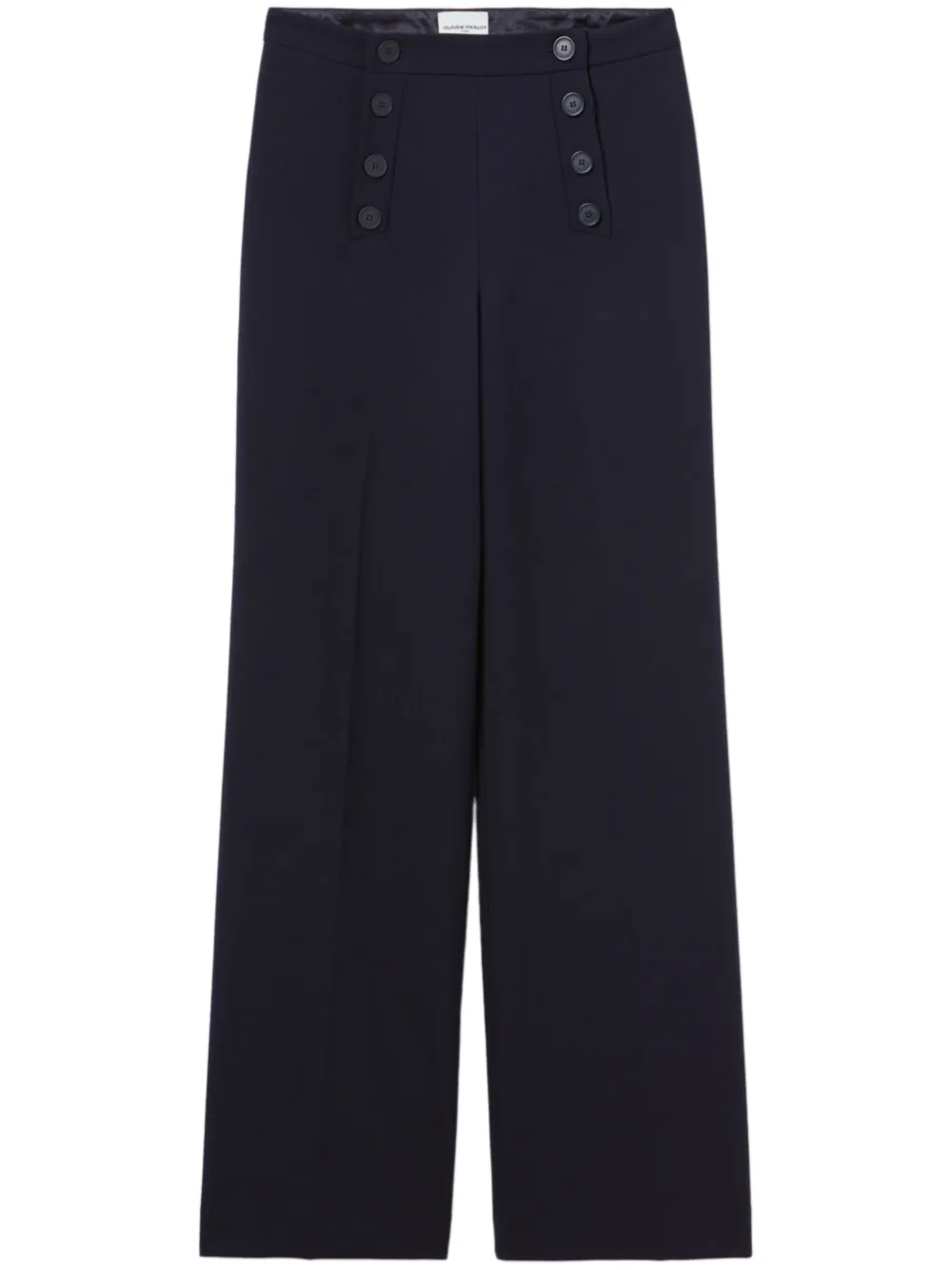 straight-leg trousers