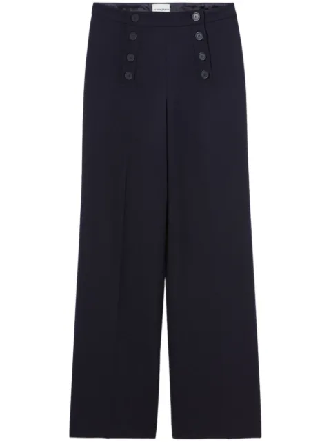 Claudie Pierlot flared sailor trousers
