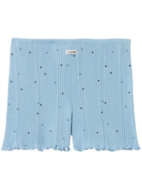 Claudie Pierlot shorts tejidos