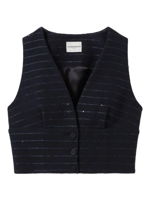 Claudie Pierlot صديري مخطط