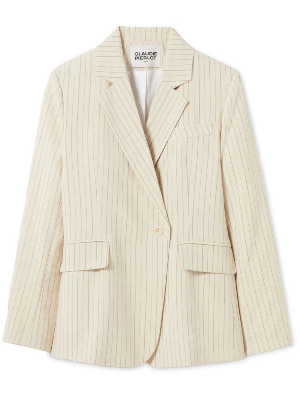 striped blazer