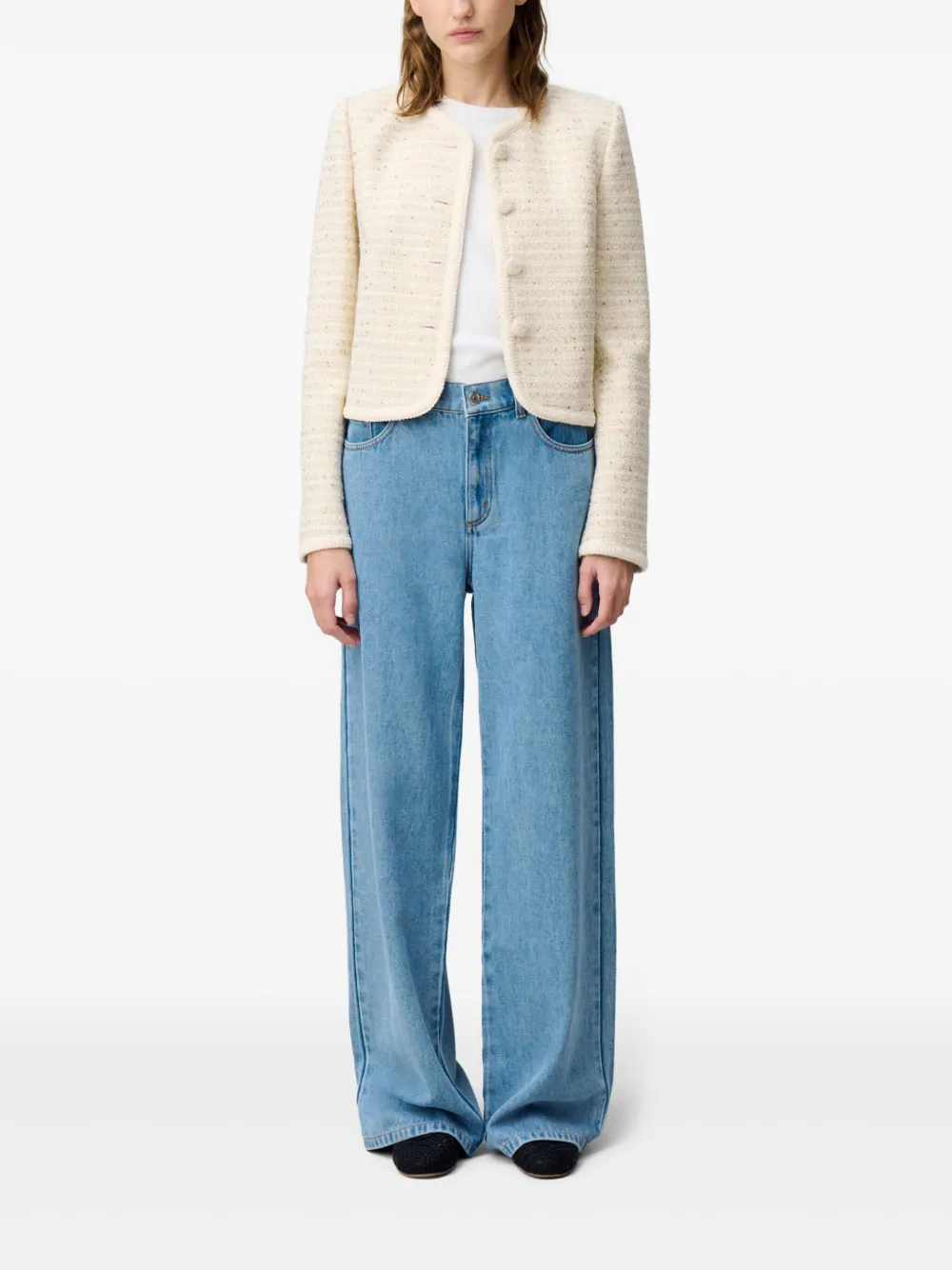 Claudie Pierlot sequin-embellished jacket | Tweed Jackets | Image 2