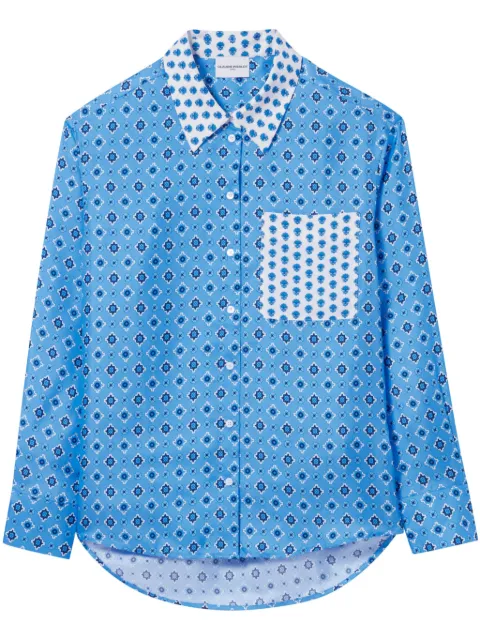 Claudie Pierlot graphic-print shirt 