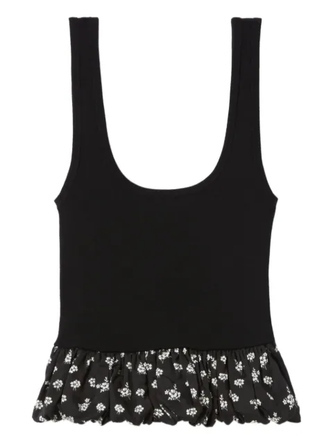 Claudie Pierlot floral-print tank top