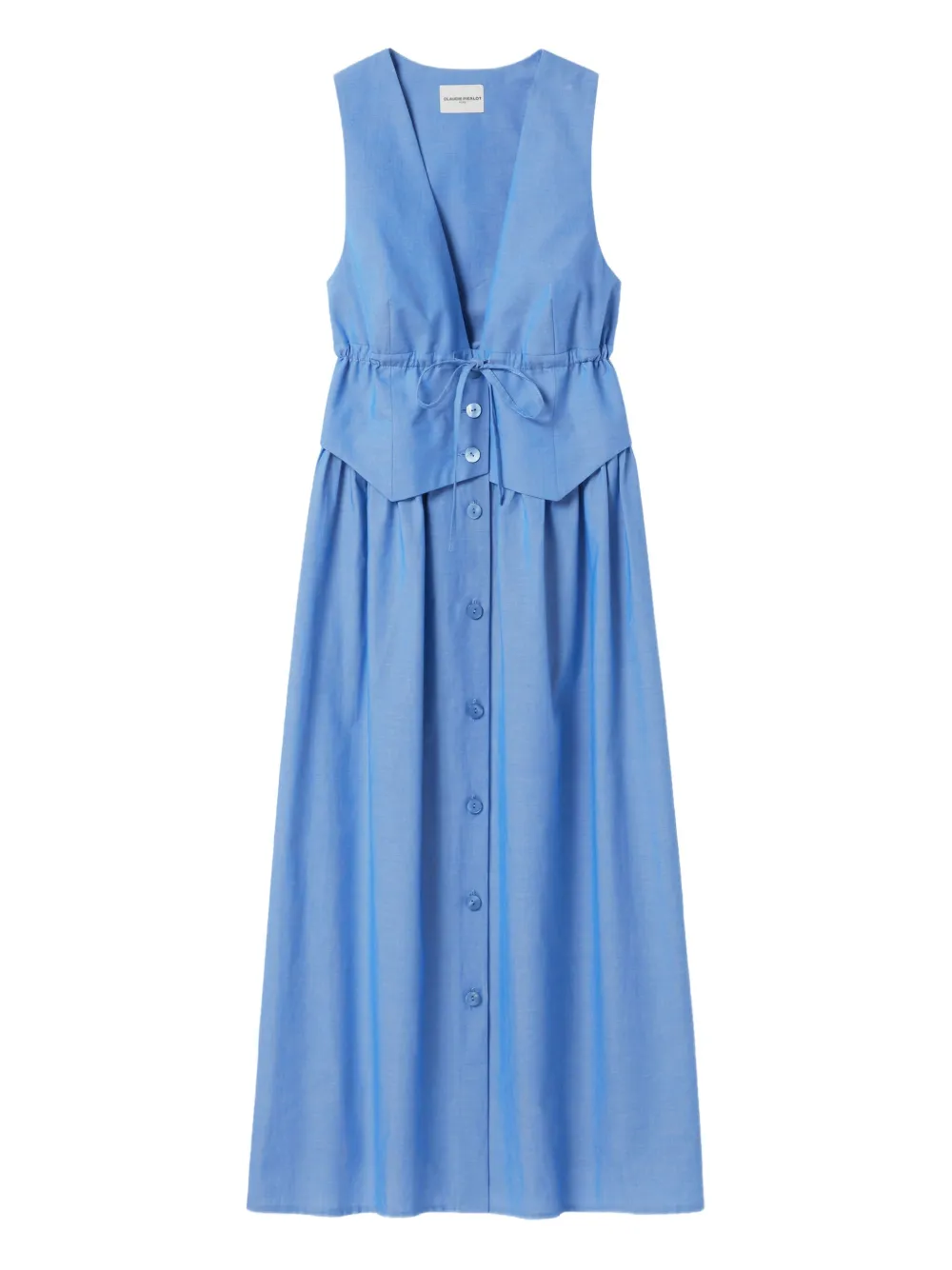 Claudie Pierlot Katoenen jurk Blauw