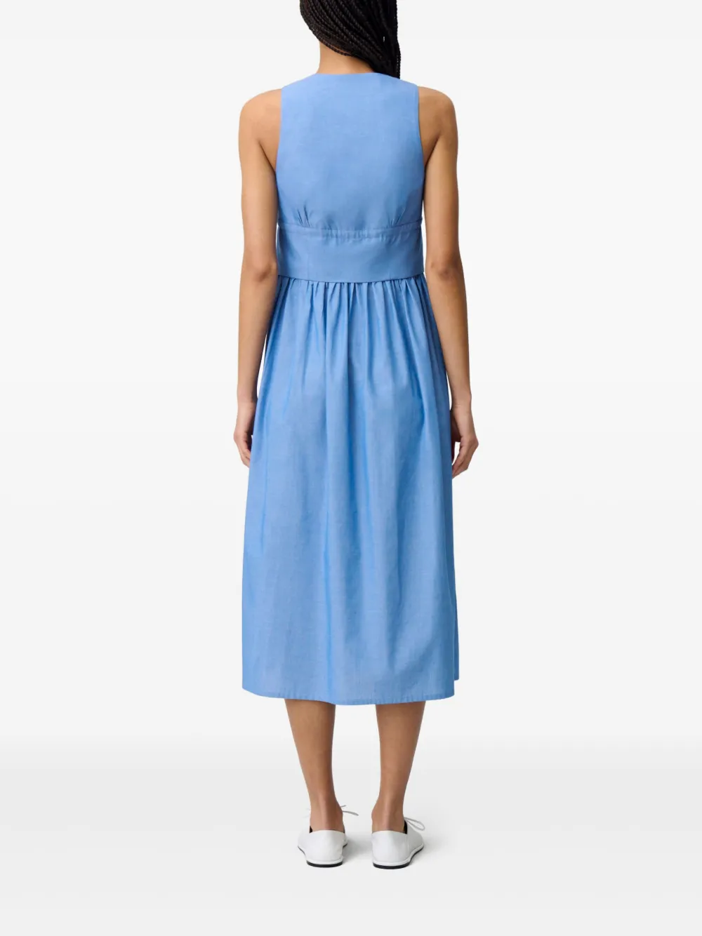 Claudie Pierlot Katoenen jurk Blauw