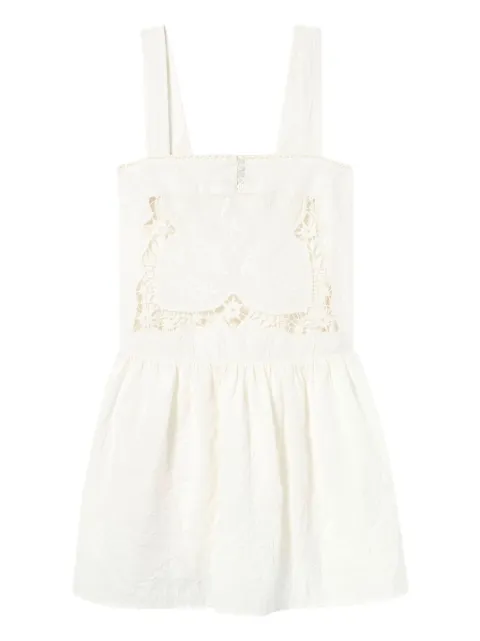 Claudie Pierlot embroidery mini dress