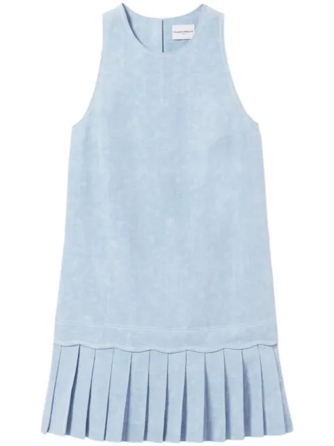 Claudie Pierlot pleat-detailing mini dress