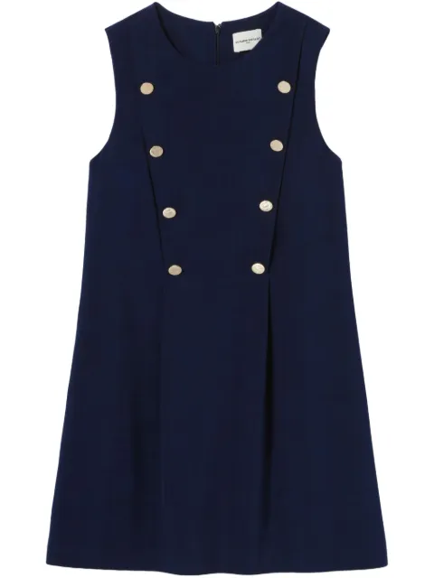 Claudie Pierlot pleat-detail dress