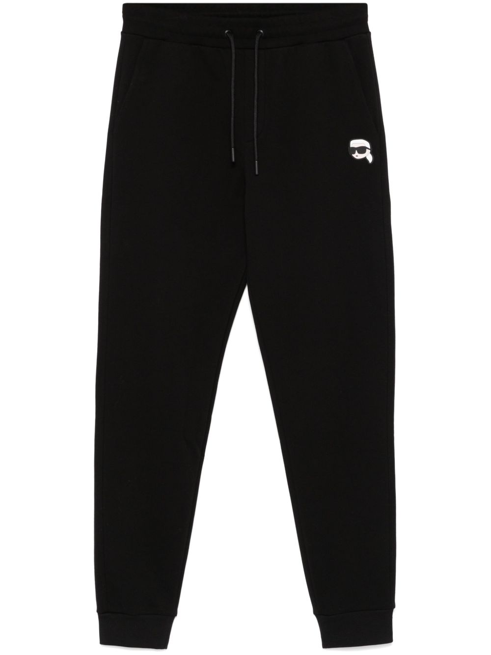 Karl Ikon-patch track pants