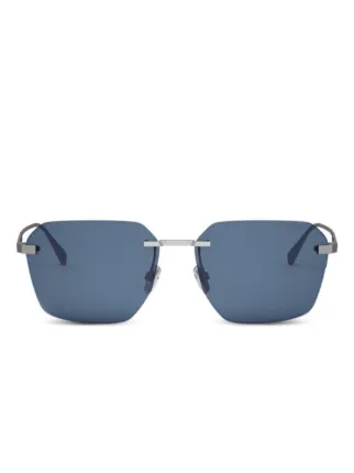 BVLGARI☆リムレスサングラス 6091B Bvlgari リムレス サングラス | シルバートーン | FARFETCH JP