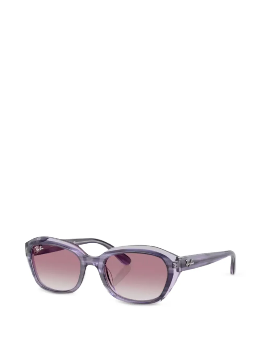 RAY-BAN JUNIOR rectangle-frame sunglasses - Viola