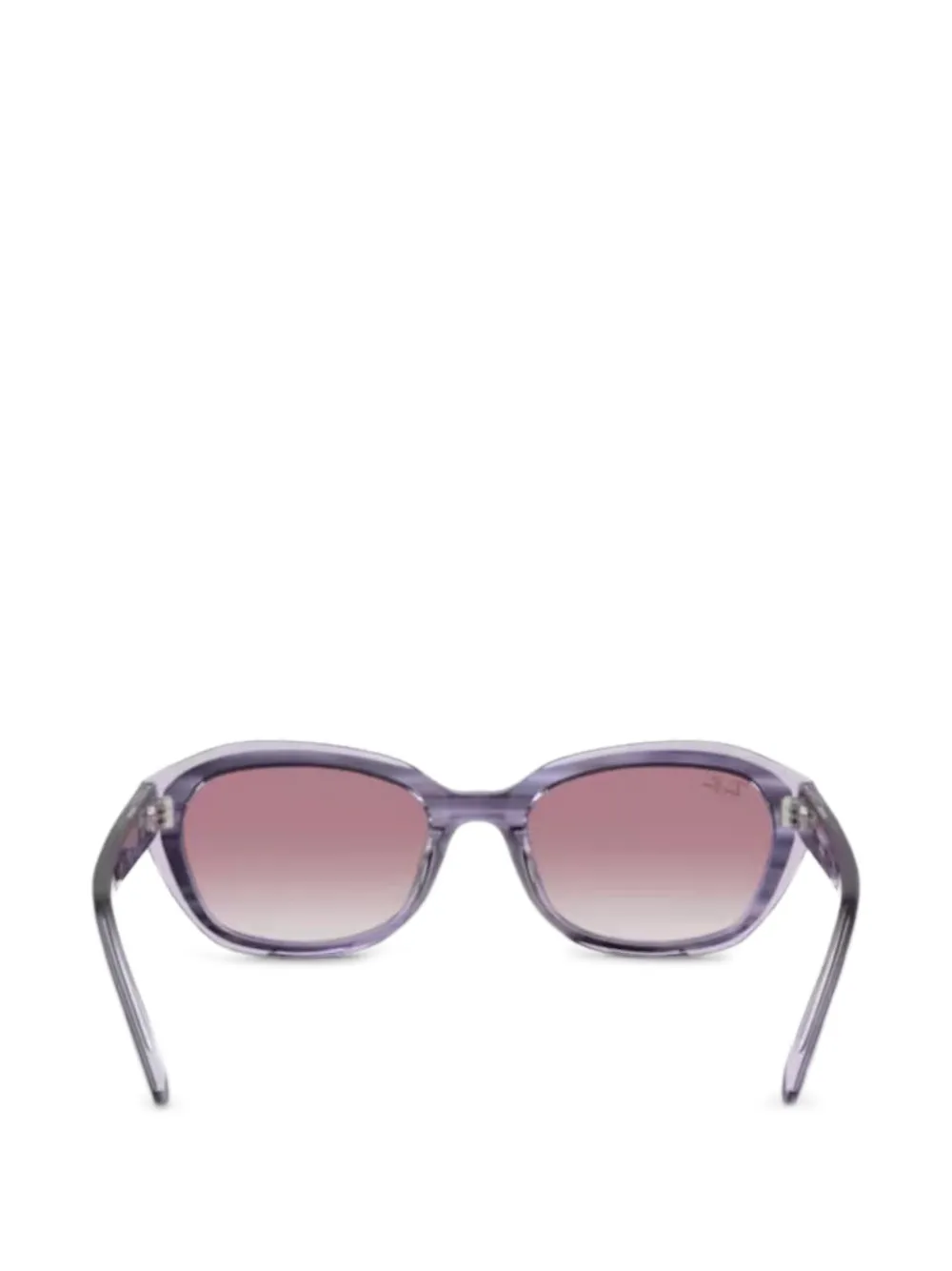 RAY-BAN JUNIOR Zonnebril met rechthoekig montuur Paars