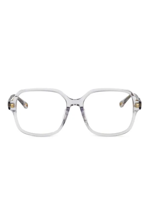 Chloé Eyewear lentes con armazón cuadrada oversize