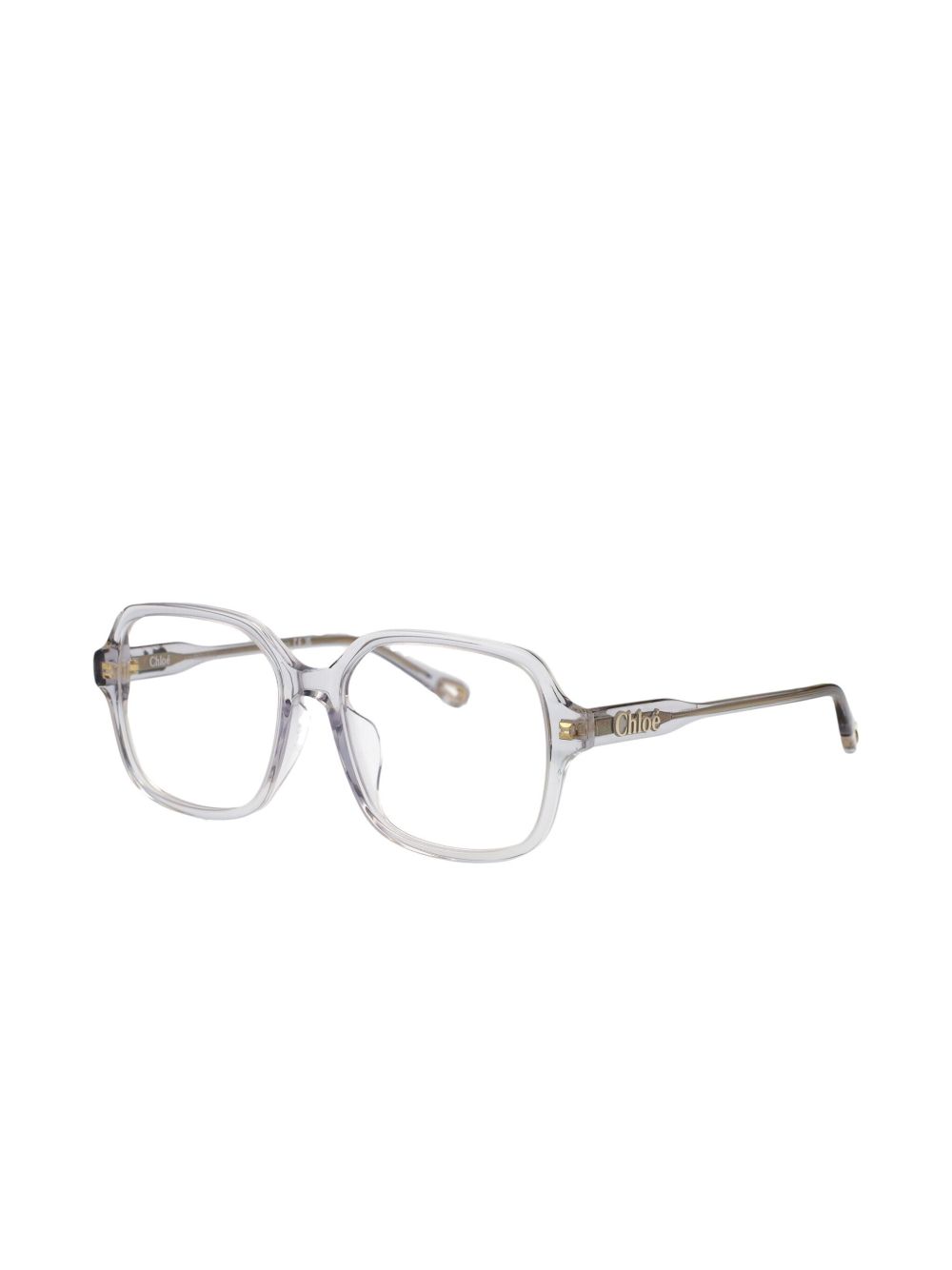 Chloé Eyewear oversize frame glasses - Wit