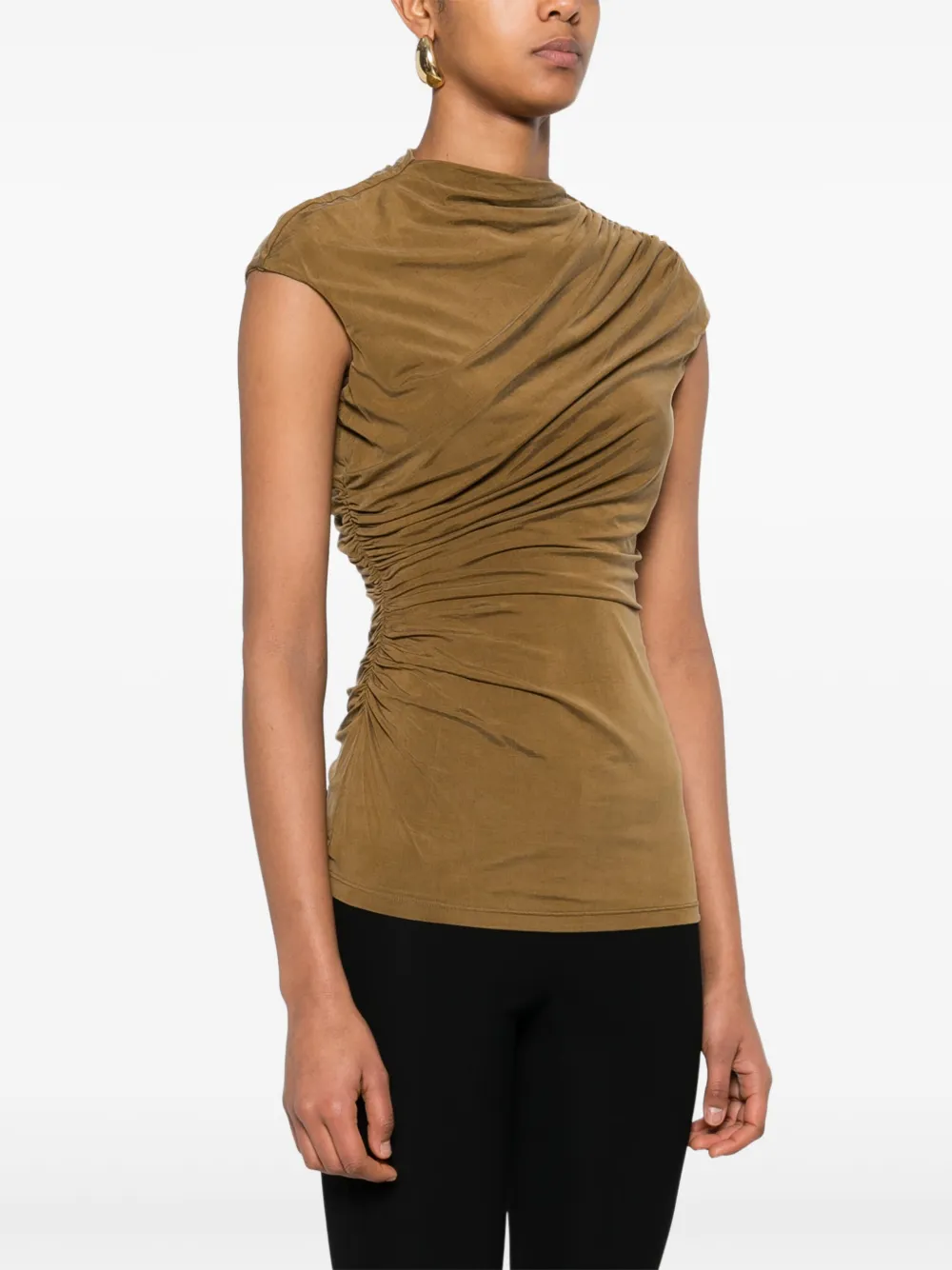 THE ANDAMANE Vesper top Groen