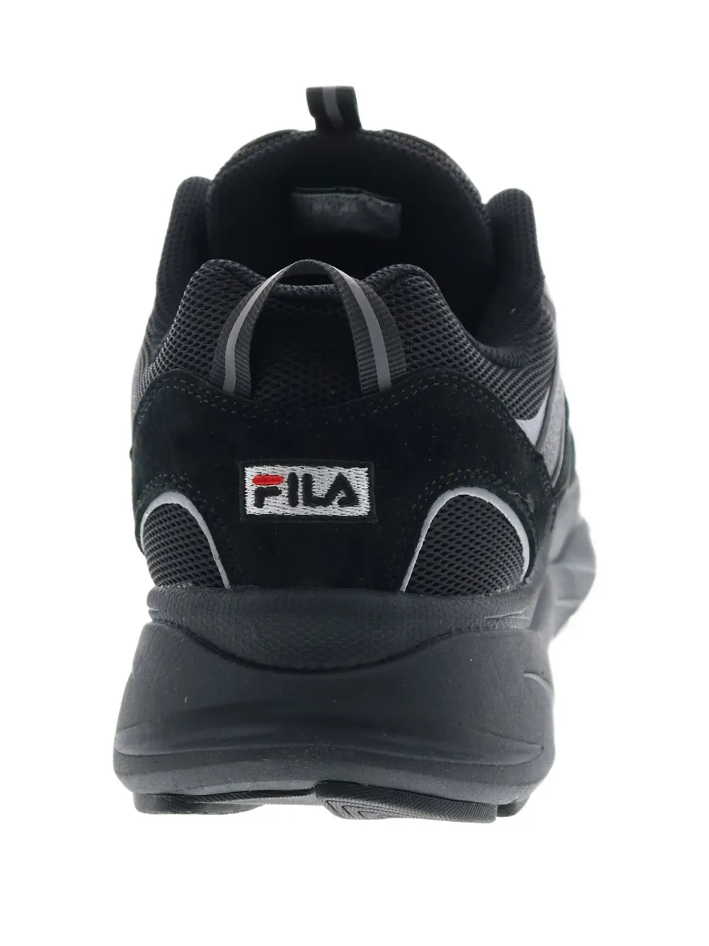 Fila Trigate Plus "black/metallic Silver" Sneakers In Black