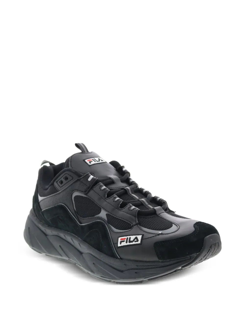 Fila Trigate Plus "Black Metallic Silver" sneakers