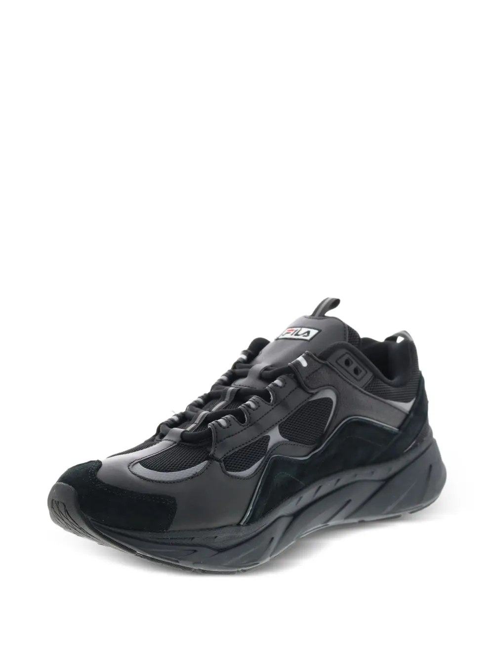 Fila Trigate Plus "Black Metallic Silver" sneakers