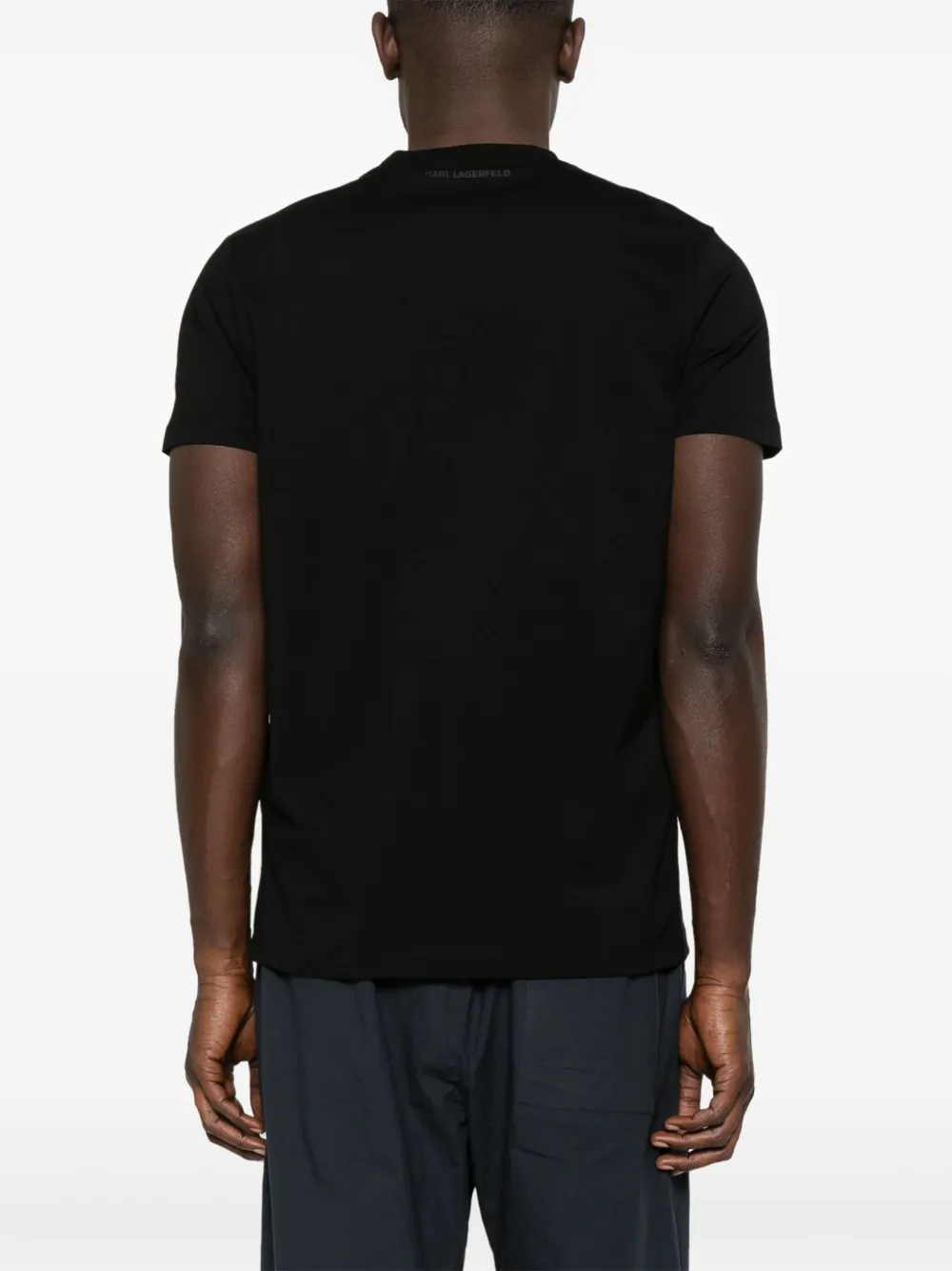 Karl Lagerfeld T-shirt met korte mouwen Zwart