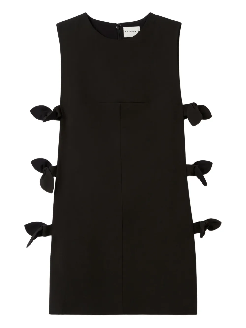 knot-detailing dress