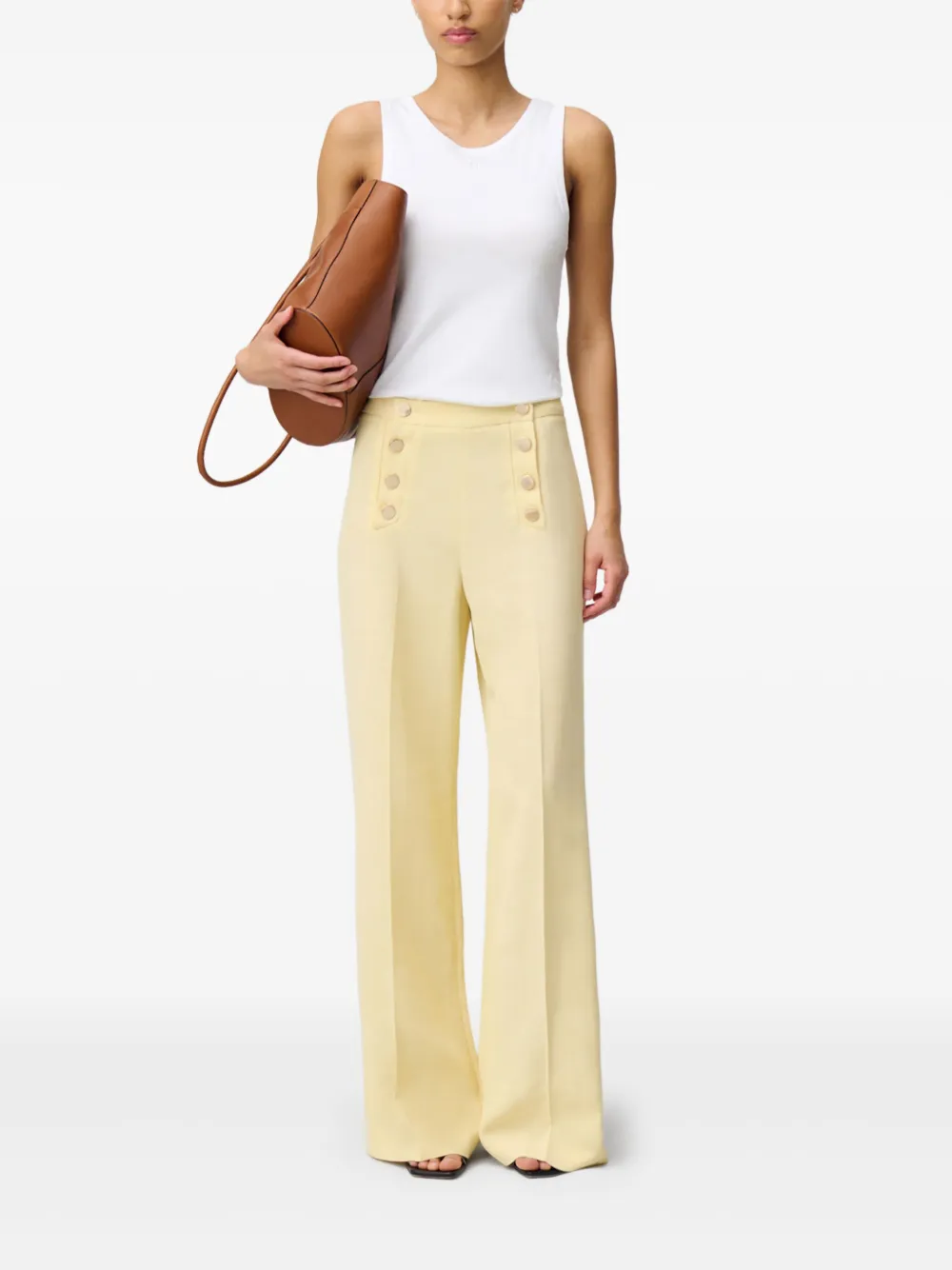 straight-leg trousers