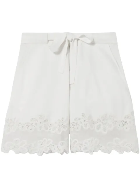 Claudie Pierlot lace-trim shorts