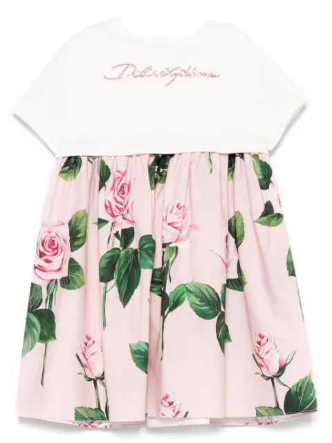 Dolce & Gabbana Kids floral-print dress
