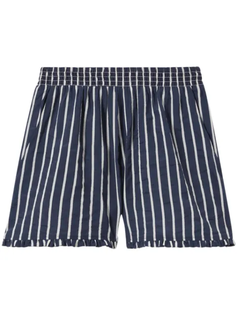 Claudie Pierlot shorts con motivo de rayas
